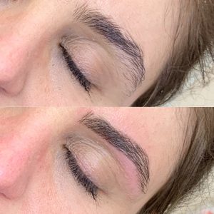 Brow Hero Brush with Dark Brown Gel