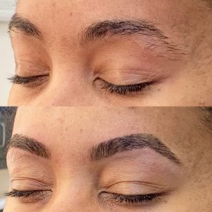 Brow Hero Brush with Dark Brown Gel