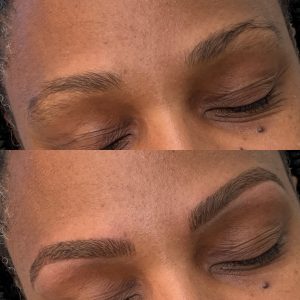 Brow Hero Brush with Dark Brown Gel