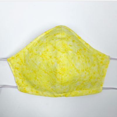 Distressed Yellow Mask