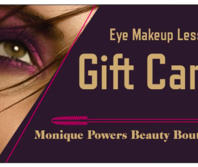 Gift Card for Eye Makeup Lesson