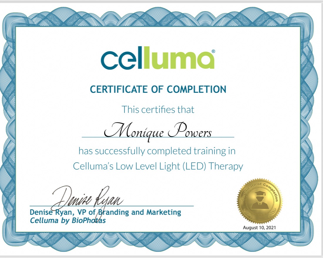 Now Offering Celluma LED Light Therapy